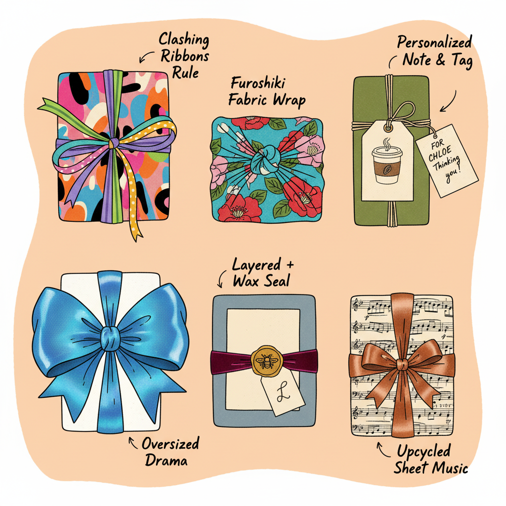 Gift Wrapping Ideas That Actually Stand Out (6 Rule-Breaking Ways)