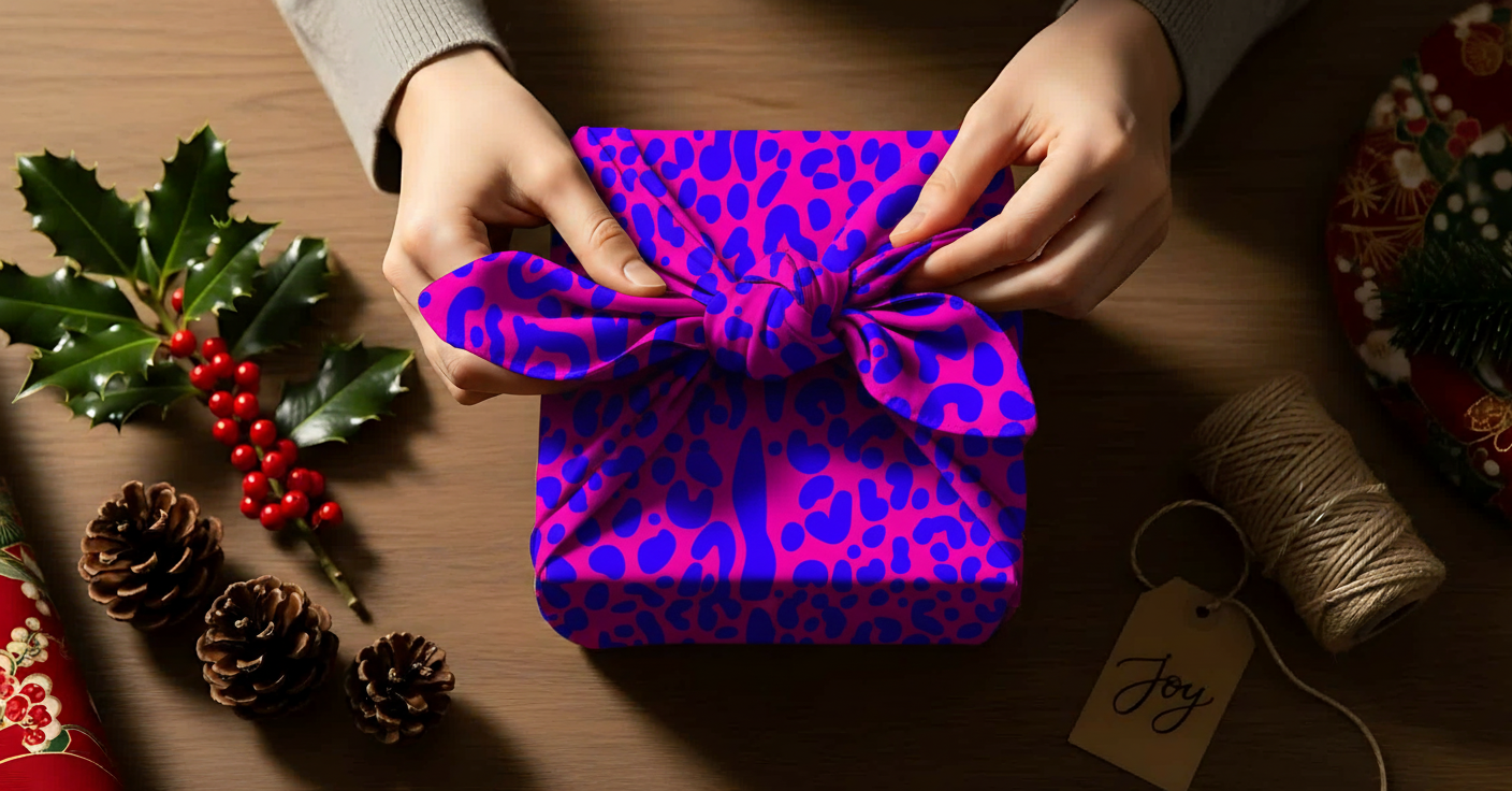 Neon Catwalk Furoshiki