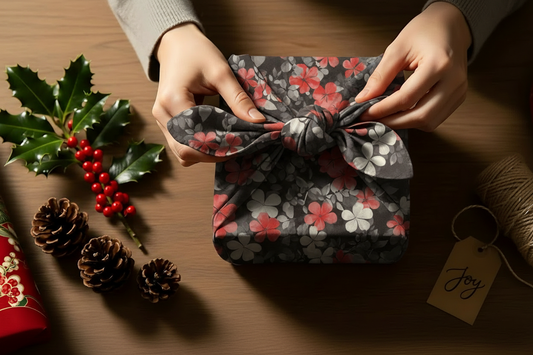 Inked Garden Furoshiki