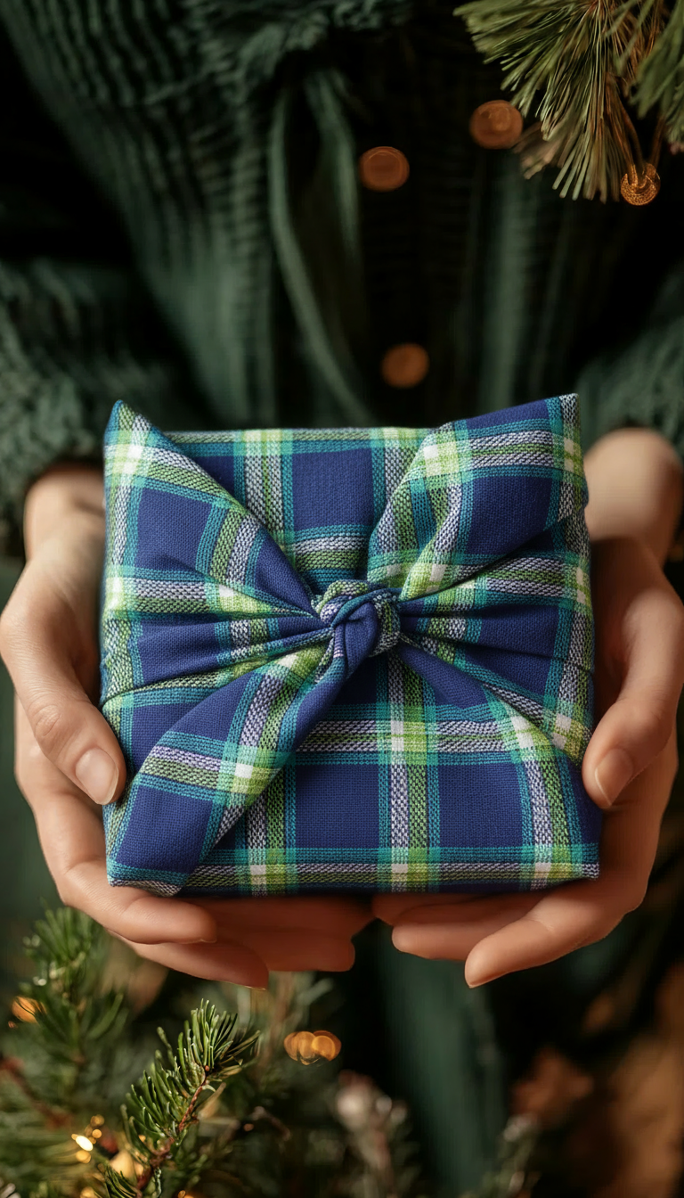 Edgy Lines Furoshiki