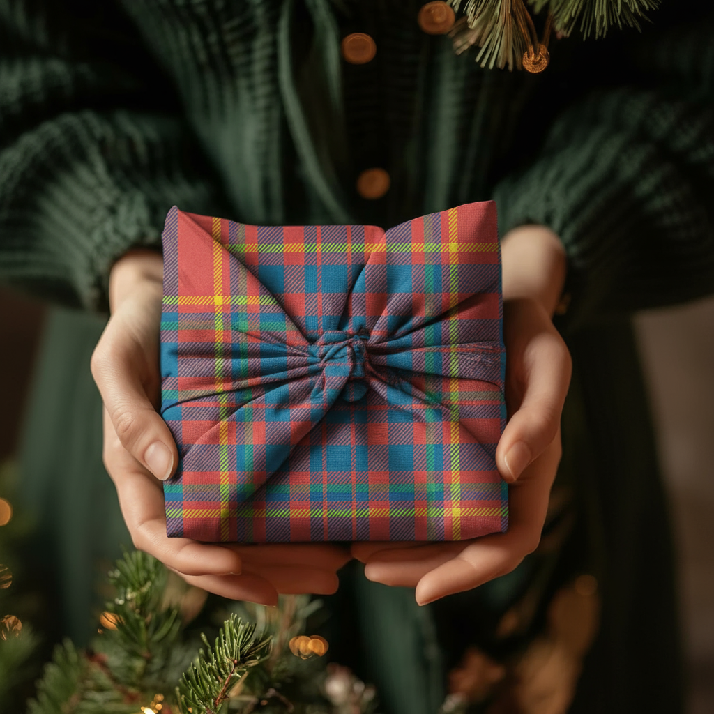 Rebel Plaid Furoshiki