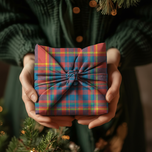 Rebel Plaid Furoshiki