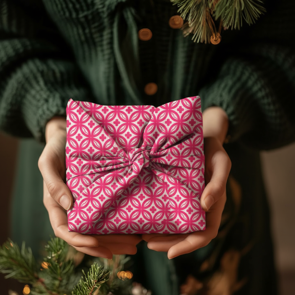 Frosted Deco Furoshiki