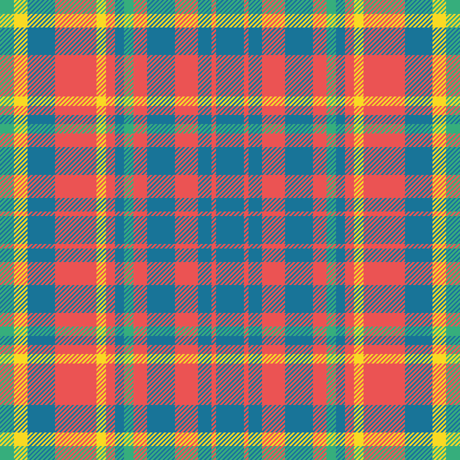 Rebel Plaid Furoshiki