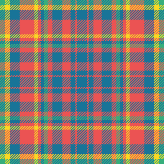 Rebel Plaid Furoshiki