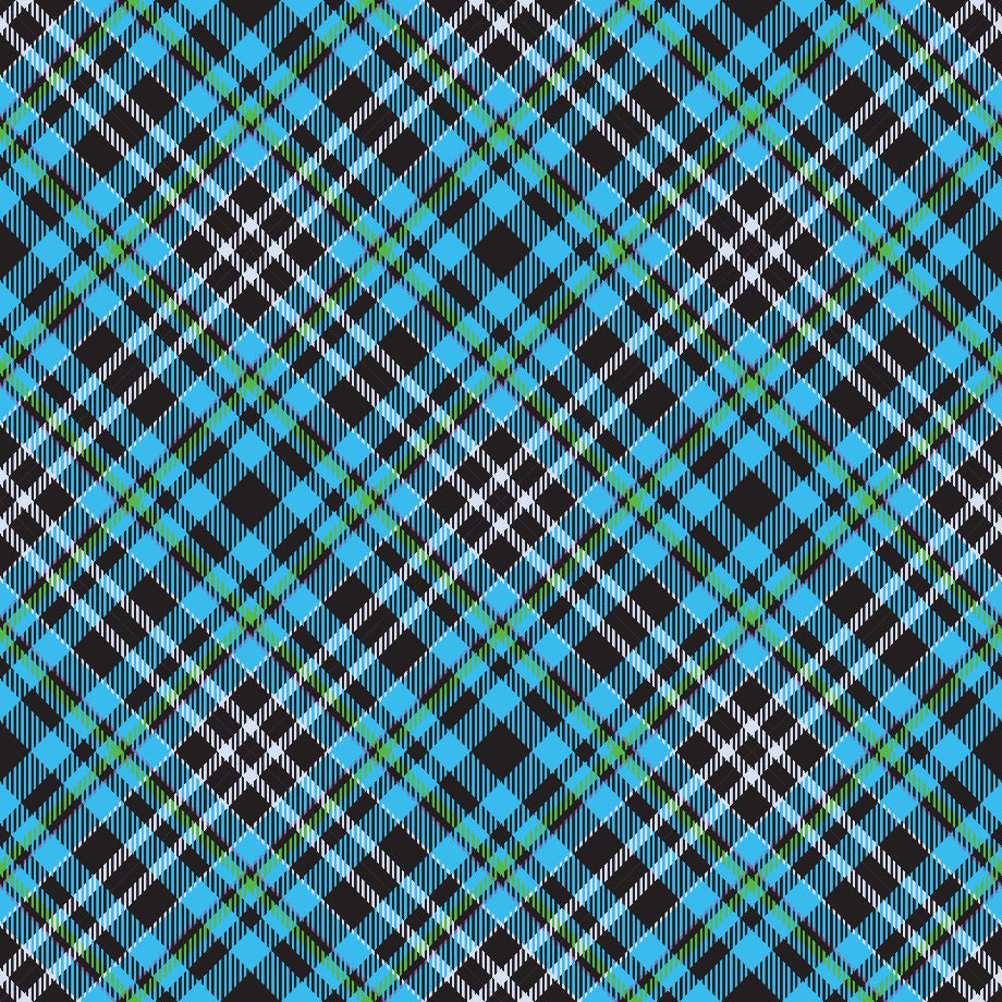 Midnight Grid Furoshiki